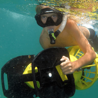 Scooter Snorkeling